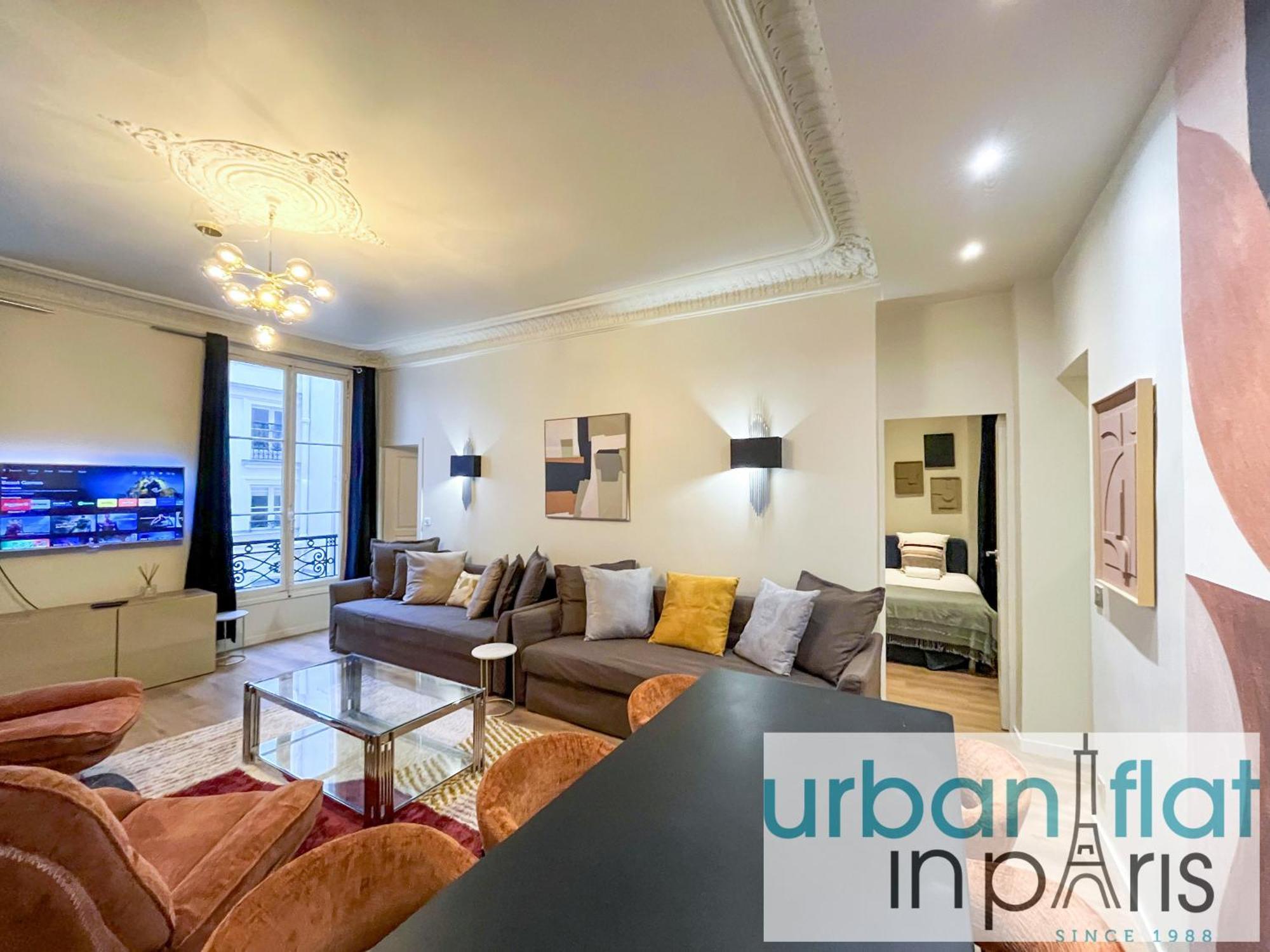 Appartement Urban Flat 63 - Beautiful 3 Bedroom Flat Champs-elysees Paris